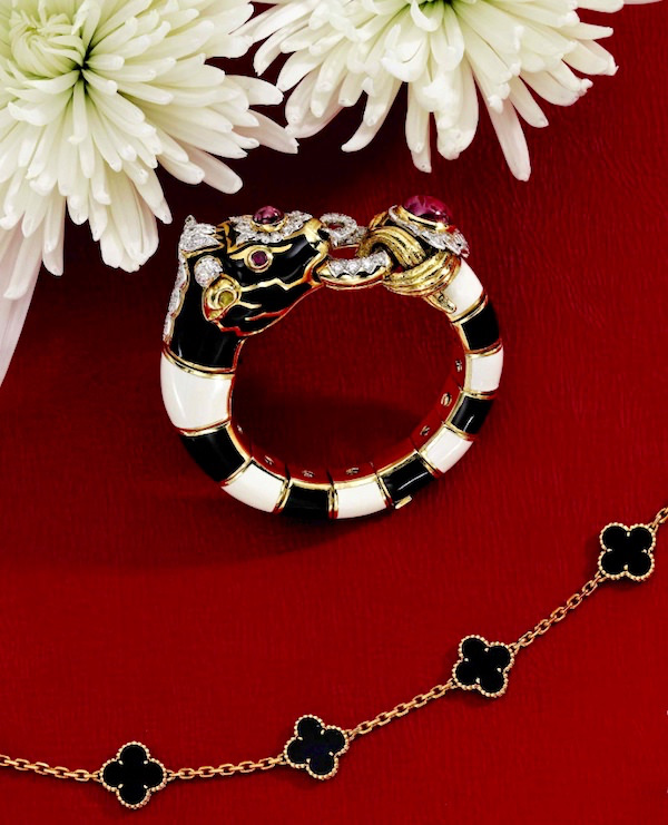 Sotheby's Fine Jewels Auction David Webb bracelet lot 310