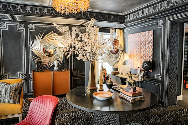 Garrow Kedigian's Napoleon Lounge at the Kips Bay 2016 Show House