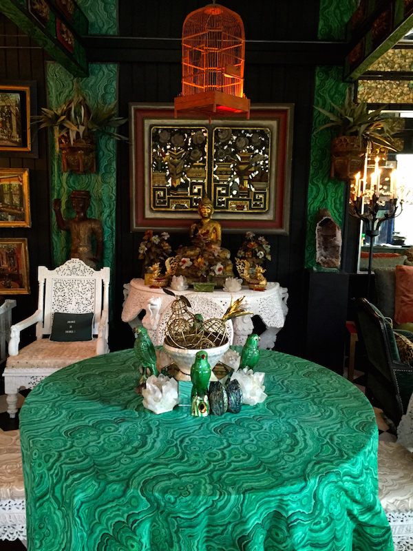 Tony Duquette malachite fabric for Jim Thompson-1