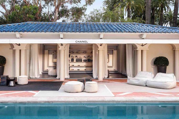 chanel pop up in Saint Tropez