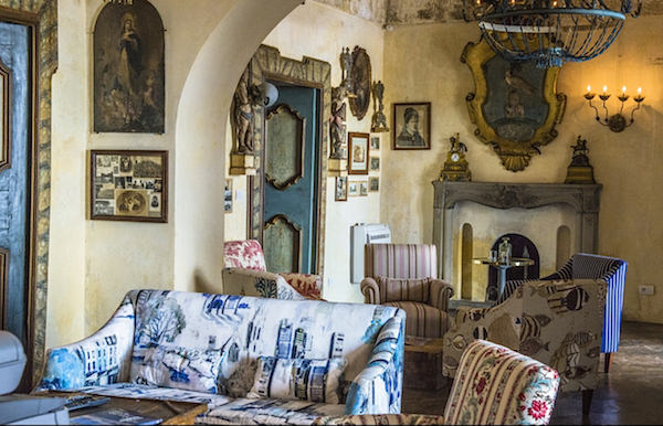 Excellence Villas - living room at Villa Andres, Positano-1