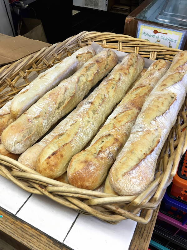 Sconset market baguettes