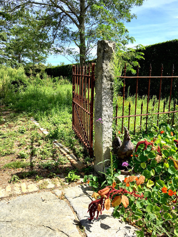 Ironwork at Nantucket's Pumpkin Pond Farm