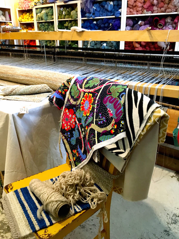 Josef Frank fabrics at the Weaving Room, Nantucket