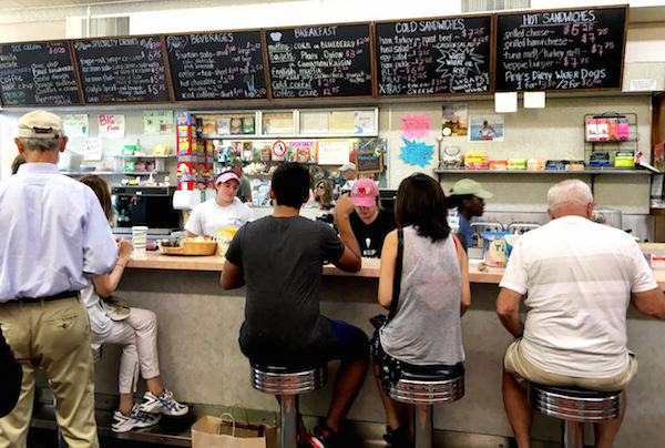 Nantucket Pharmacy lunch counter