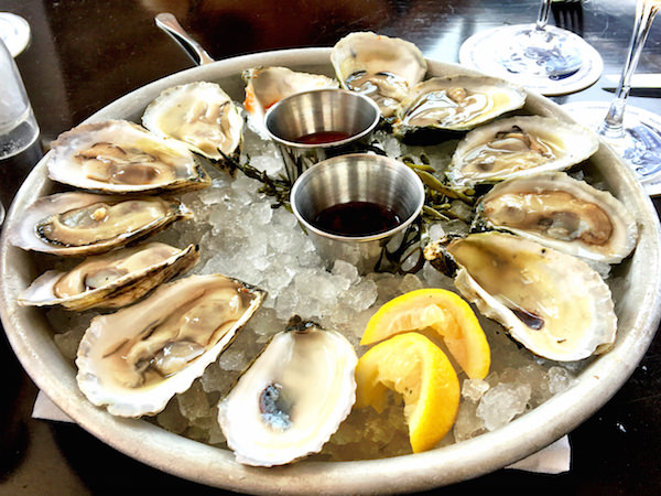 Oysters at Cru Nantucket