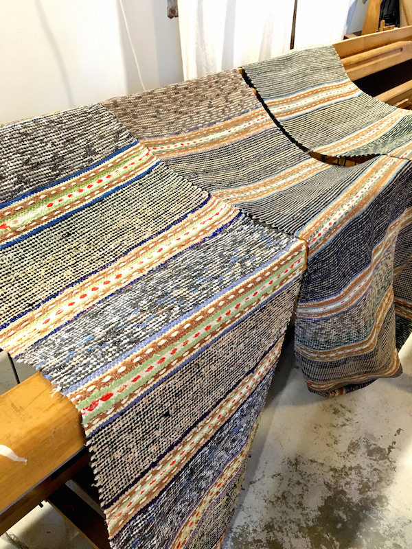 Vintage rugs at The Weaving Room, Nantucket