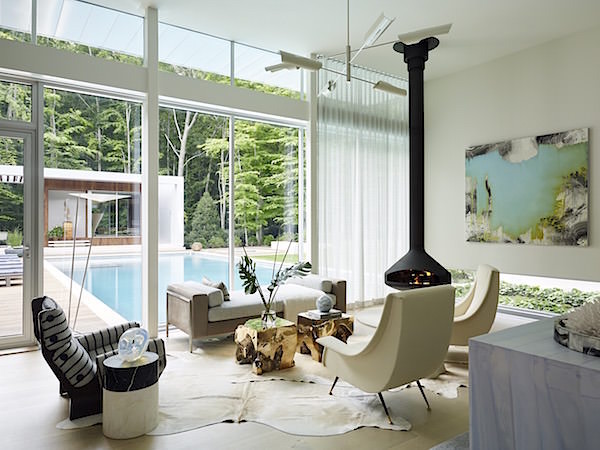galerie magazine: East Hampton NY home Architect: Blaze Makoid, Design: David Scott Interiors