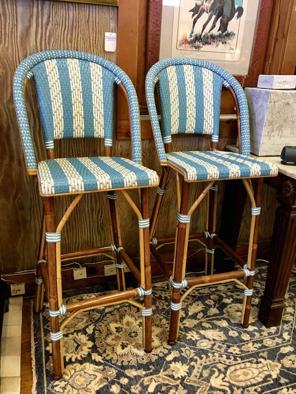 bar stools at Rafael Osona Nantucket auction