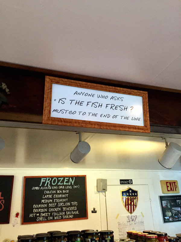 sign at 167 Raw, Nantucket