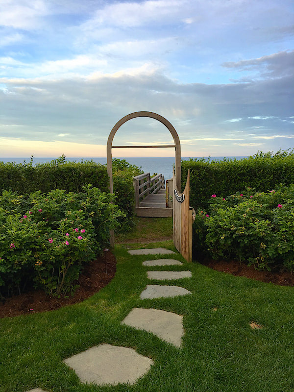 view from Ike Kligerman Barkley Nantucket house