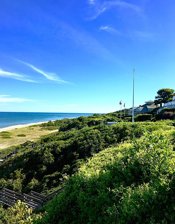 Sconset Foot Path water views