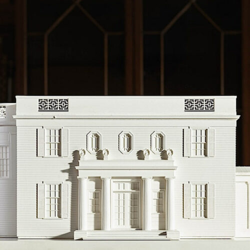 Peter Pennoyer 3D printed model of his country house