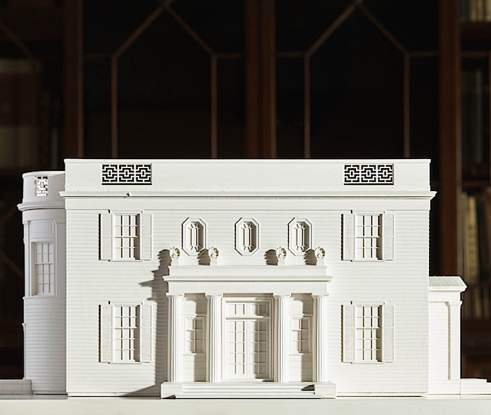 Peter Pennoyer 3D printed model of his country house