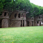 Just Around the Corner by Patrick Dougherty, photo Doyle Dean