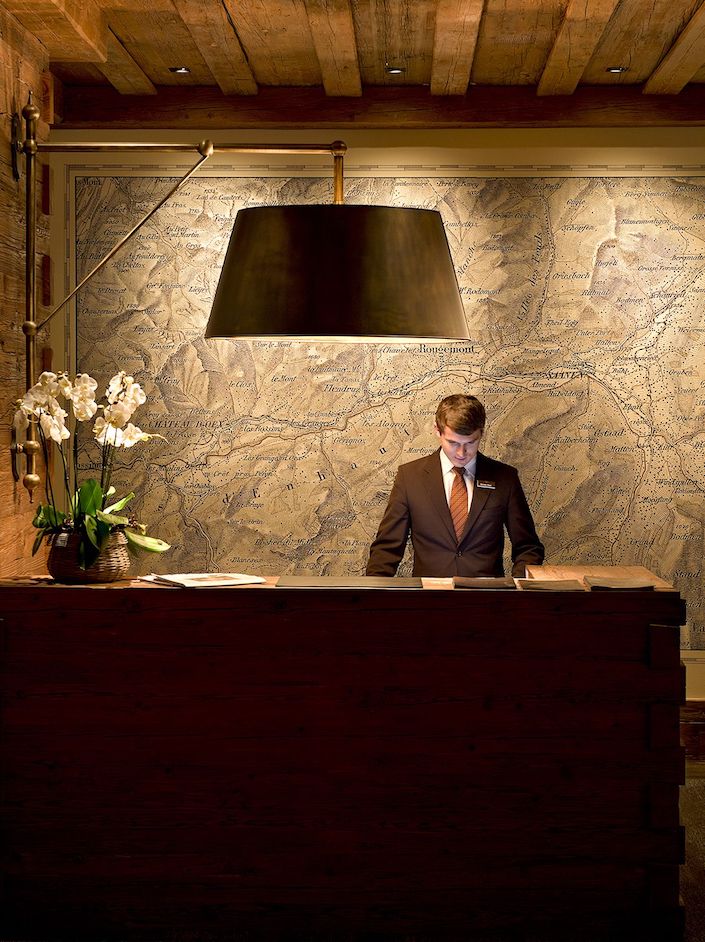 art tells the story - Hotel_Alpina_Gstaad_map art from VISTO