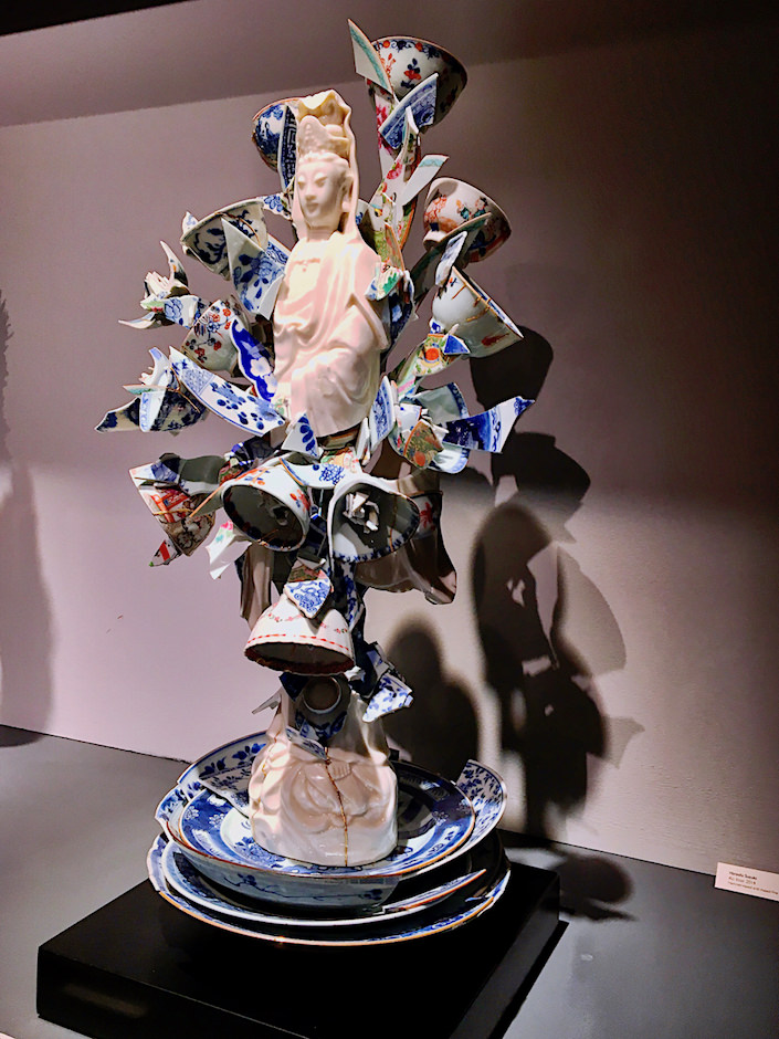 Bouke de Vries, Fragmented Guan Yin at Adrian Sassoon at TEFAF New York Spring