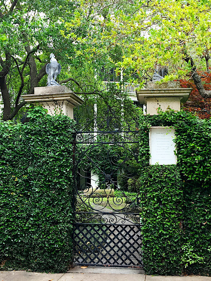 Cleland Kinlock Huger house in historic Charleston