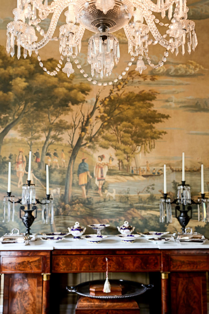 William C Gatewood dining room in Charleston