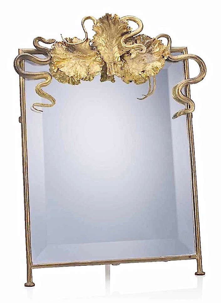 Claude Lalanne table mirror at Christies-1