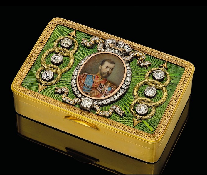 Faberge presentation snuff box -1