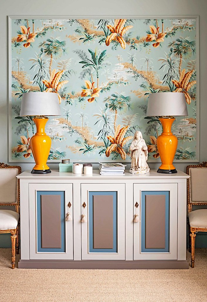 Pierre Frey Alexandrie in room by Colombe Design