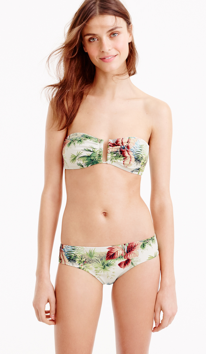 Pierre Frey x J. Crew bikini