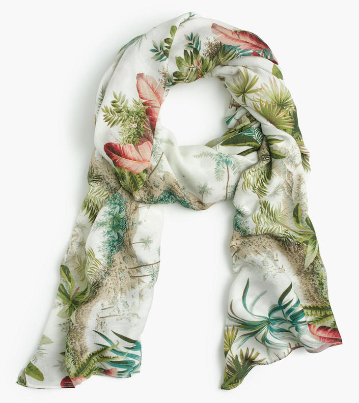 Pierre Frey x J. Crew scarf