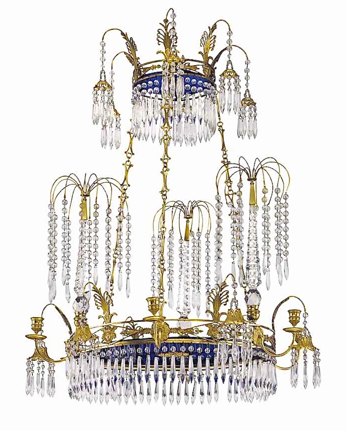 Swedish chandelier at Christies-1