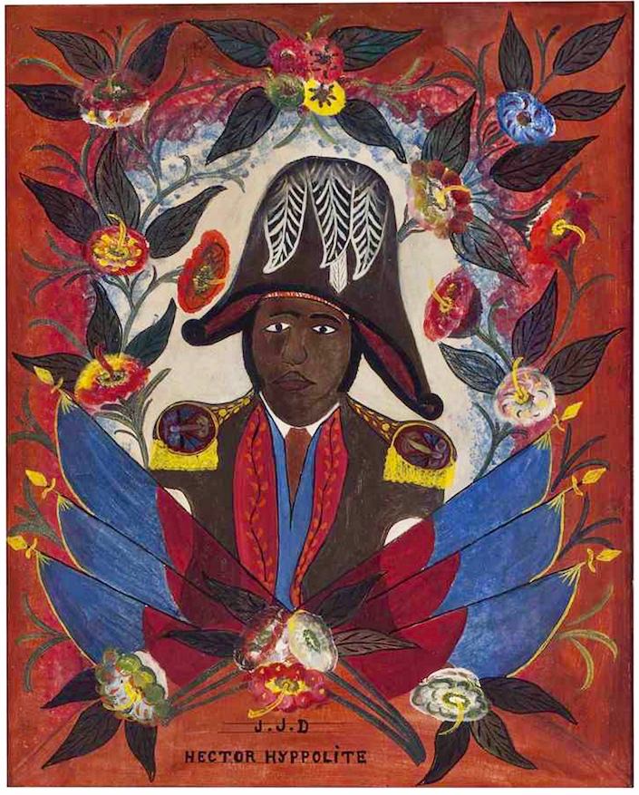 portrait of Jean-Jacques Dessalines by Haitian artist Hector Hyppolite at Christies