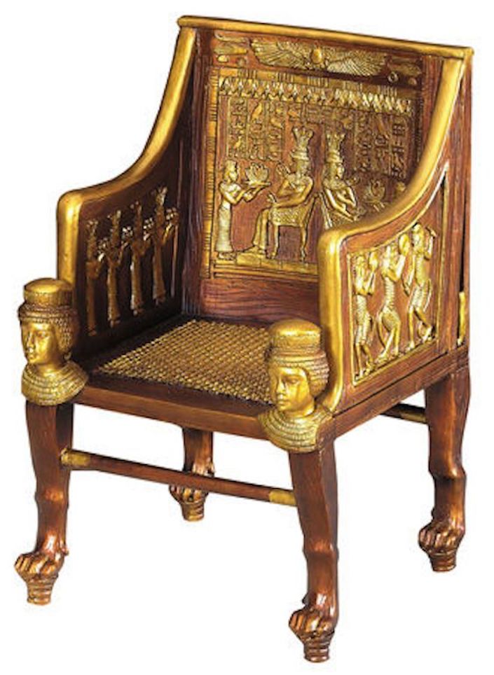 wicker in ancient Egypt throne of Princess Sitamun