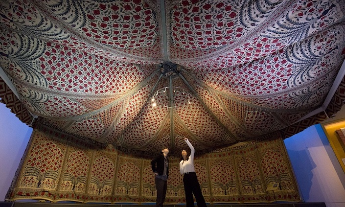 Tipu Sahib tent at the V and A