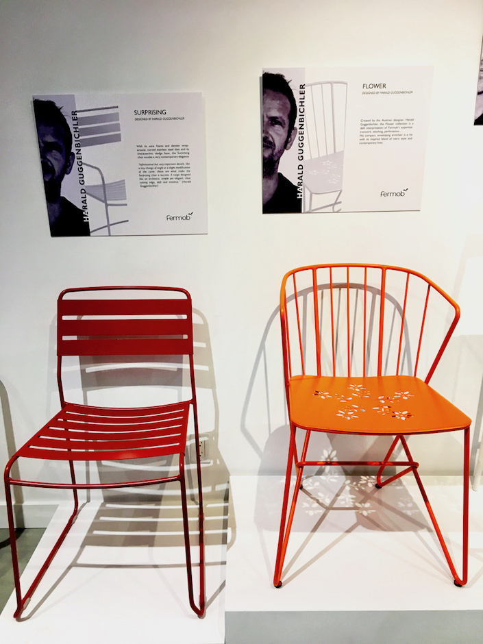 Fermob chairs by Harald Guggenbichler at NYDC