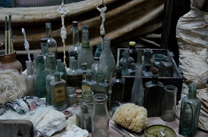 Giacometti studio in Final Portrait