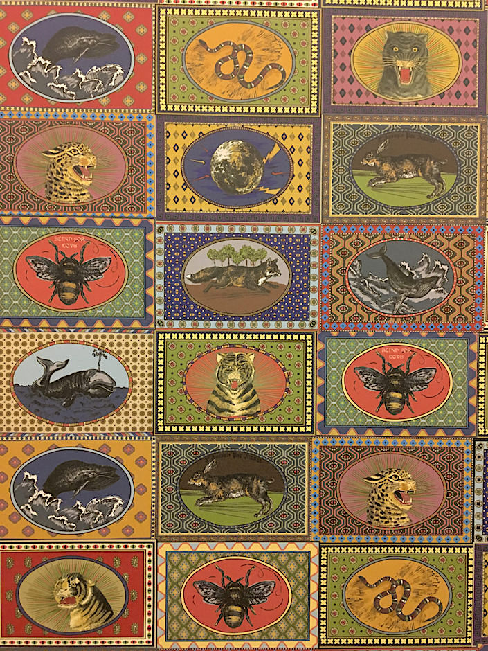 Gucci Décor Tiger Cards wallpaper 1