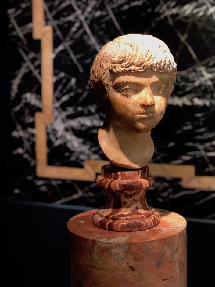 3rd century AD Roman Head of the Young Caracalla at TEFAF New York Fall
