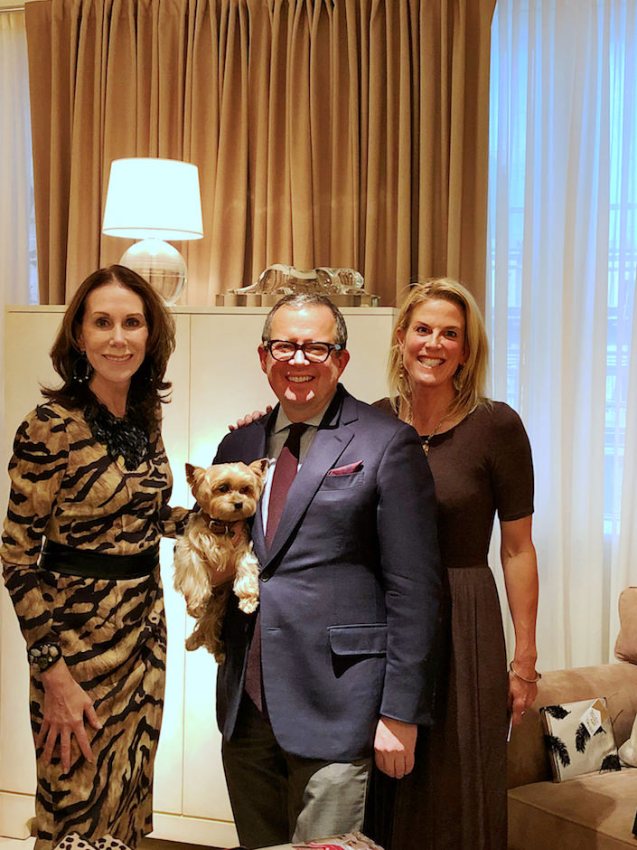 Carolyne Roehm, Alex Papachristidis and Susanna Salk at Ralph Lauren Home book party for At Home with Dogs and Their Designers-1