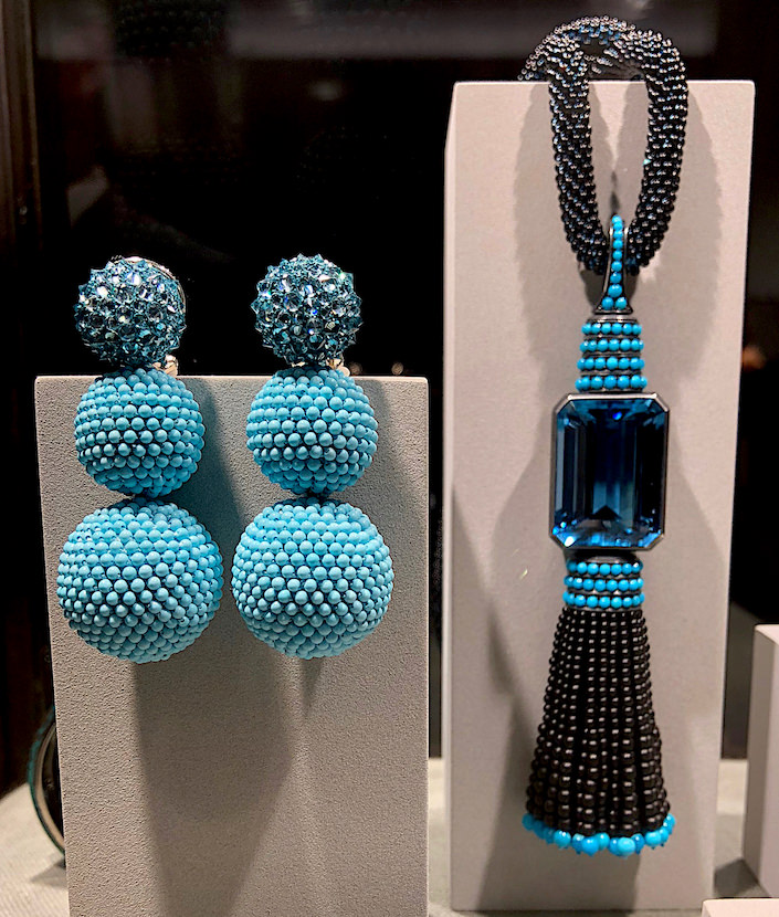 Hemmerle turquoise and aquamarine at TEFAF New York Fall