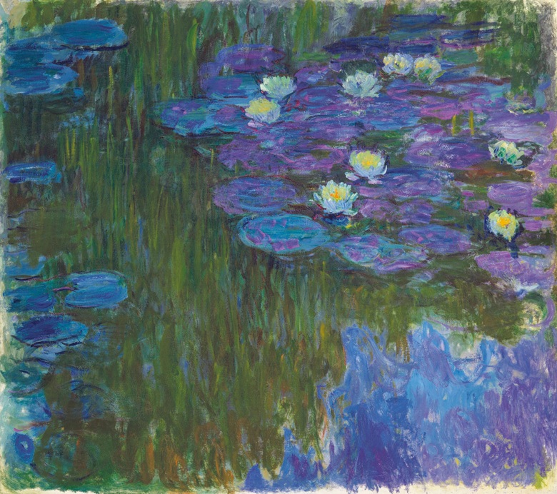 Monet Nympheas en fleur