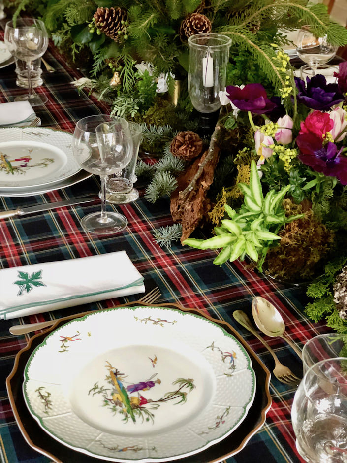 Christmas tablesetting via Quintessence