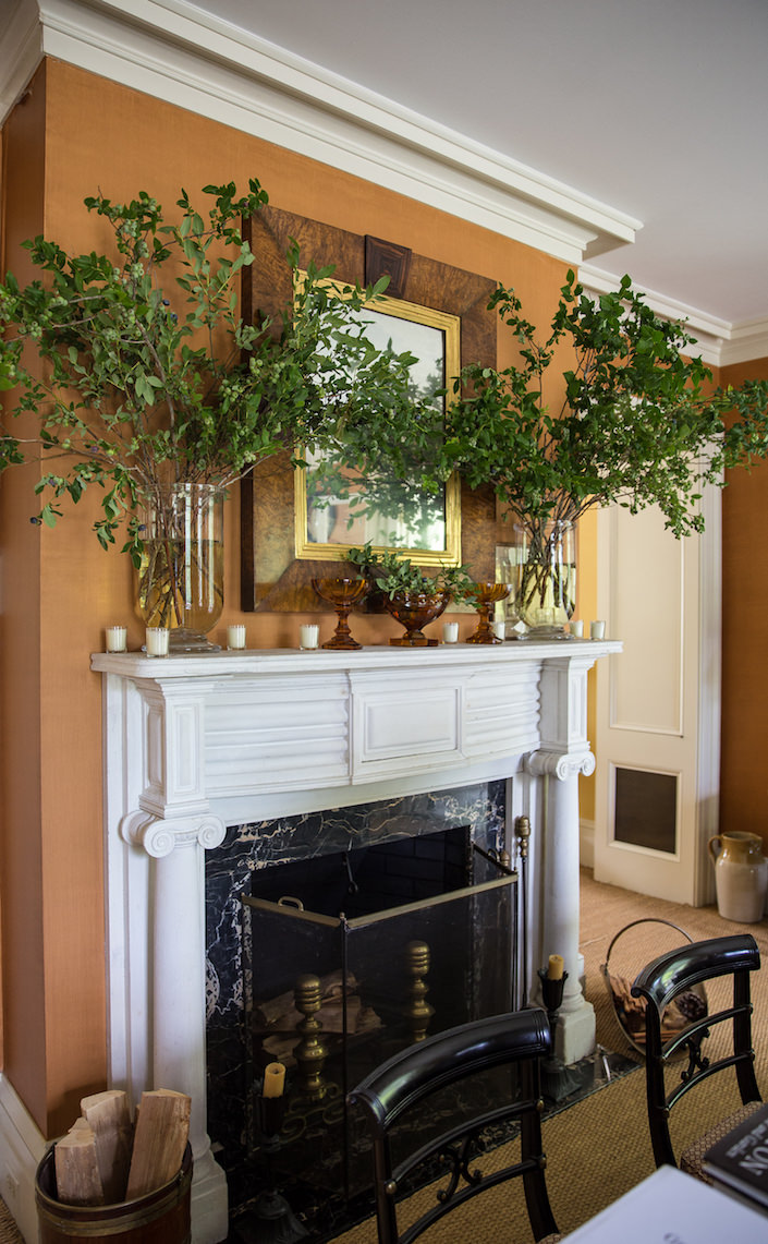 Dining room at Gil Schafer's Middlefield