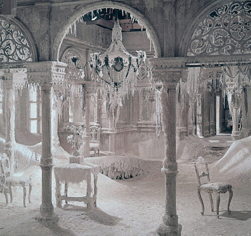 Dr. Zhivago ice palace interior