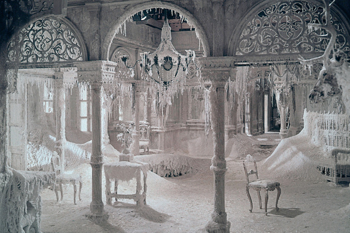 Dr. Zhivago ice palace interior