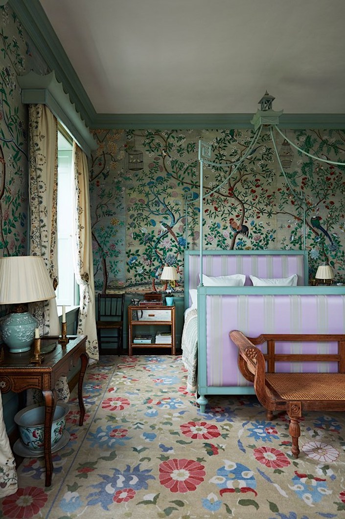 Edward Bulmer master-bedroom, photo Lucas-Allen for House & Garden