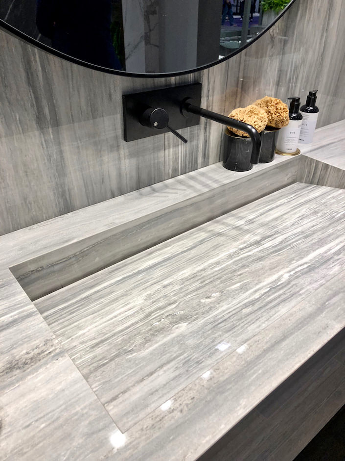 Florim porcelain slabs at KBIS