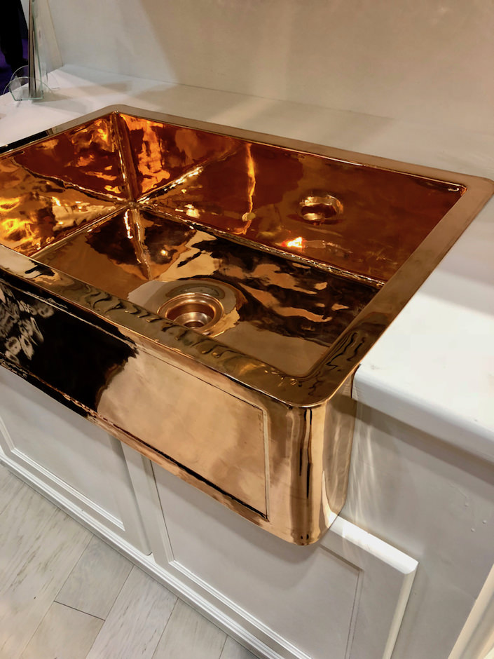 Thompson Traders copper sink