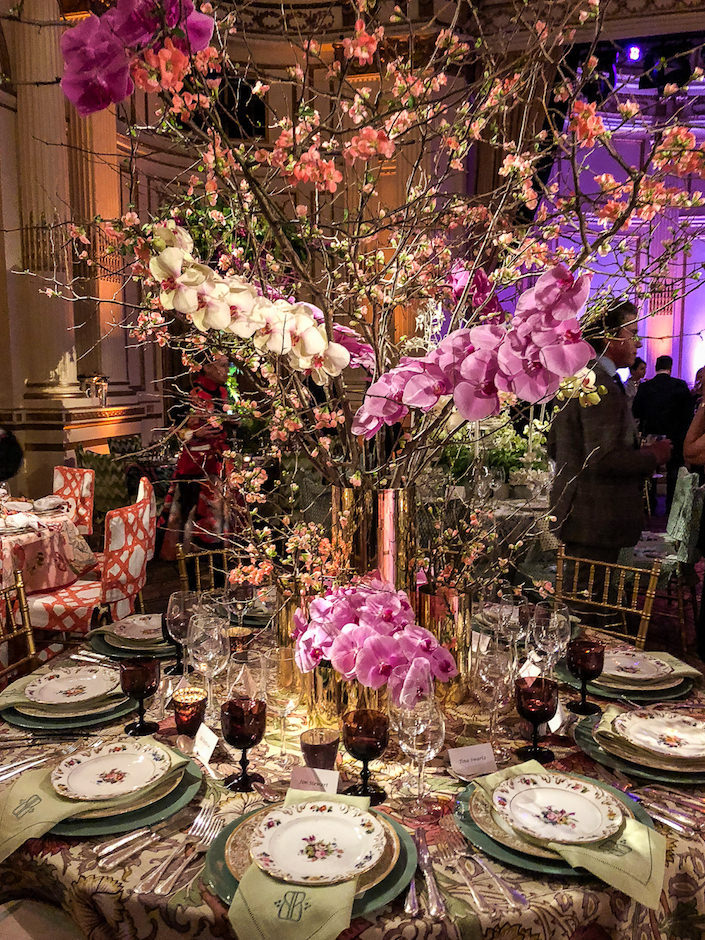 Barrie Benson 2018 NYBG Orchid Dinner