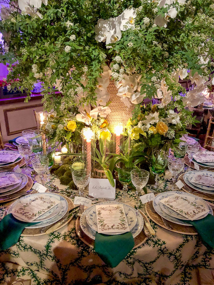 Cece Barfield NYBG Orchid Dinner 2018