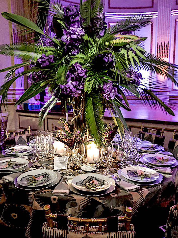 Colette van den Thillart Orchid dinner