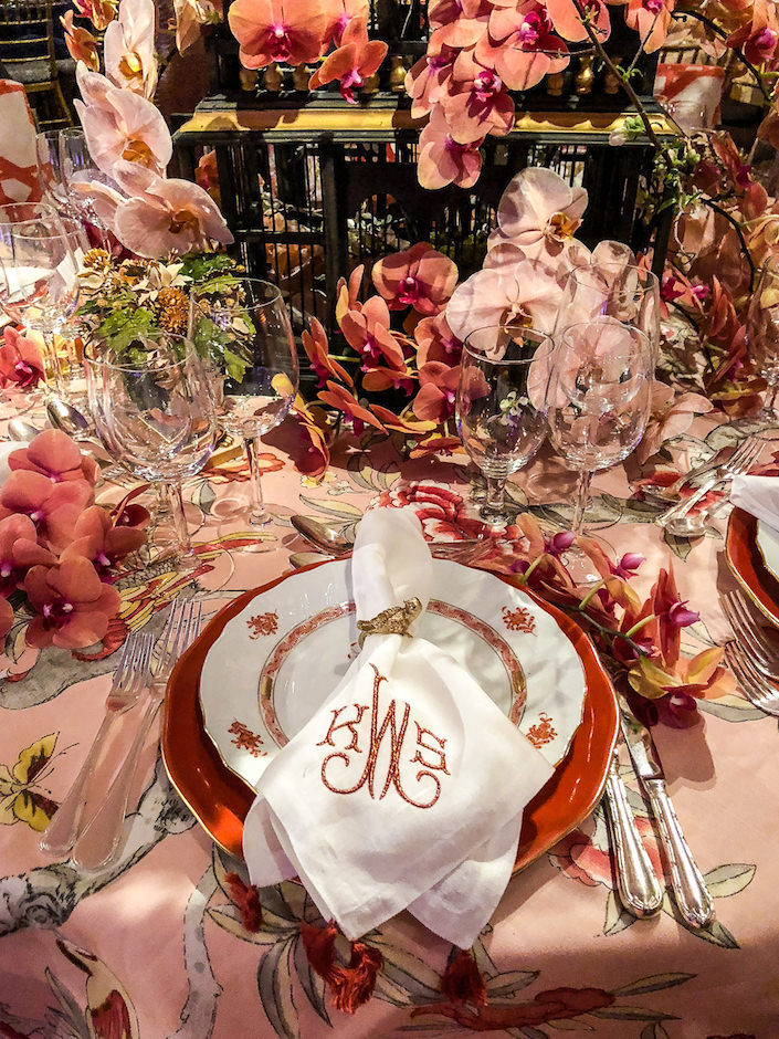 Kimberly Schlegel Whitman NYBG Orchid Dinner 2018